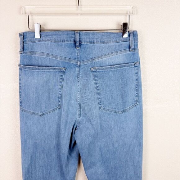 Frame Light Wash Denim Flared Bootcut Jeans Stretch 31 Le High - Picture 7 of 8